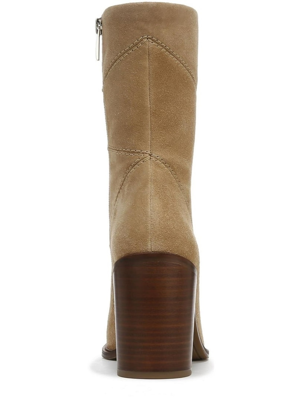 Franco Sarto Womens Stevie Suede Square Toe Booties - Picture 3 of 8